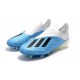 Adidas X 18+ FG Nuovo Scarpa Calcio - Blu Bianco Nero