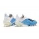 Adidas X 18+ FG Nuovo Scarpa Calcio - Blu Bianco Nero