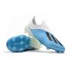 Adidas X 18+ FG Nuovo Scarpa Calcio - Blu Bianco Nero