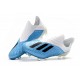 Adidas X 18+ FG Nuovo Scarpa Calcio - Blu Bianco Nero