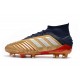 Scarpe da Calcio adidas Predator 19.1 FG - Oro Argento Rosso