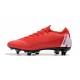 Scarpa Nike Mercurial Vapor XII 360 SG-Pro AC Rosso Bianco