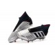 Nuovo Scarpa adidas Predator 19+ FG - Argento Nero