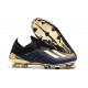 Scarpe da Calcio adidas X 19+ FG Terreni Compatti Blu Nero Oro