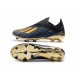 Scarpe da Calcio adidas X 19+ FG Terreni Compatti Blu Nero Oro