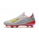 Scarpe da Calcio adidas X 19+ FG Terreni Compatti Argento Rosso