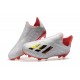Scarpe da Calcio adidas X 19+ FG Terreni Compatti Argento Rosso