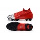 Nike Mercurial GreenSpeed FG Scarpa da Calcio - Rosso Bianco Nero