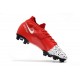 Nike Mercurial GreenSpeed FG Scarpa da Calcio - Rosso Bianco Nero