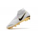 Scarpe da calcio Nike Phantom Vision Elite DF FG - Bianca Oro