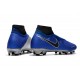 Scarpe da calcio Nike Phantom Vision Elite DF FG - Blu Argento