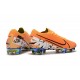 Nike Scarpa Mercurial Vapor XIII Elite FG - Arancio Bianco