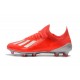 Scarpa da Calcio Nuovo adidas X 19.1 FG Rosso Argento