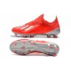 Scarpa da Calcio Nuovo adidas X 19.1 FG Rosso Argento