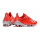Scarpa da Calcio Nuovo adidas X 19.1 FG Rosso Argento