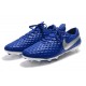 Nike Tiempo Legend 8 Elite FG Scarpa da Calcio - Blu Bianco