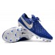 Nike Tiempo Legend 8 Elite FG Scarpa da Calcio - Blu Bianco