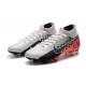 Nike Mercurial Superfly VII Elite FG NJR Cromo Nero Rosso Orbita Platino