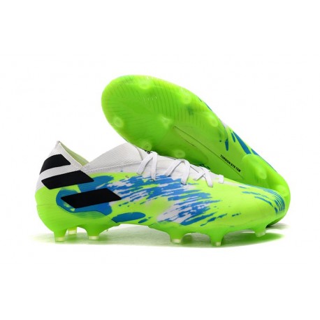 adidas Nemeziz 19.1 FG Scarpa da Calcio - Bianco Verde