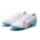 Nike Scarpa Mercurial Vapor XIII Elite FG - Bianco Blu