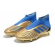 Scarpa adidas Predator 19+ FG - Oro Blu
