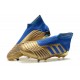 Scarpa adidas Predator 19+ FG - Oro Blu