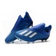 Scarpe da Calcio adidas X 19+ FG Terreni Compatti Blu Bianco