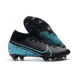 Nike Mercurial Superfly VII Elite FG Scarpa - Nero Blu