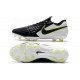 Nike Tiempo Legend 8 Elite FG Scarpa da Calcio - Bianco Nero Volt