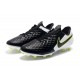 Nike Tiempo Legend 8 Elite FG Scarpa da Calcio - Bianco Nero Volt