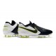 Nike Tiempo Legend 8 Elite FG Scarpa da Calcio - Bianco Nero Volt