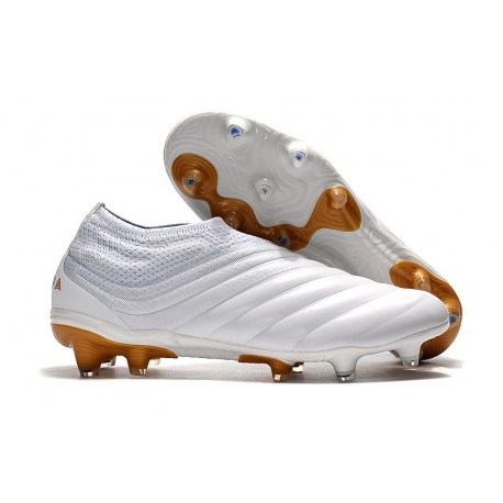 adidas Copa 19+ FG Scarpe da Calcio - Bianco Oro
