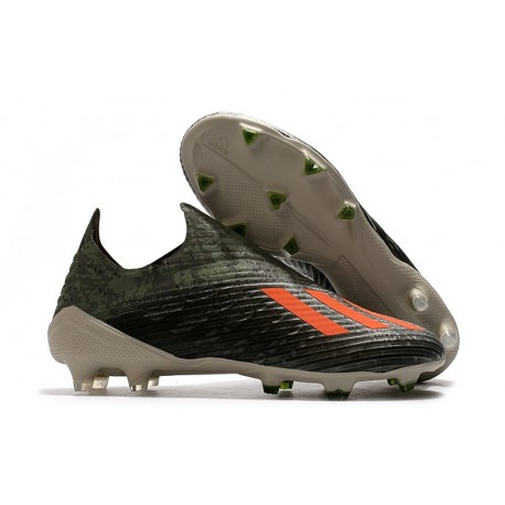 adidas X 19+ FG Terreni Compatti Verde Legacy/Arancione Solar/Gesso