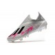 Scarpe da Calcio adidas X 19+ FG Terreni Compatti Argento Nero Rosa