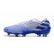 adidas Nemeziz 19.1 FG Scarpa da Calcio - Blu Bianco