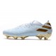 adidas Nemeziz 19.1 FG Scarpa da Calcio - Bianco Oro Metallico Light Aqua