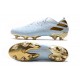 adidas Nemeziz 19.1 FG Scarpa da Calcio - Bianco Oro Metallico Light Aqua