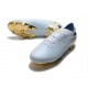 adidas Nemeziz 19.1 FG Scarpa da Calcio - Bianco Oro Metallico Light Aqua