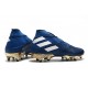 adidas Scarpe da Calcetto Nemeziz 19+ FG - Blu Bianco Nero