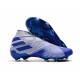 adidas Scarpe da Calcetto Nemeziz 19+ FG - Bianco Blu