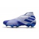 adidas Scarpe da Calcetto Nemeziz 19+ FG - Bianco Blu