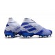 adidas Scarpe da Calcetto Nemeziz 19+ FG - Bianco Blu