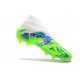 adidas Scarpe da Calcetto Nemeziz 19+ FG - Bianco Verde Blu