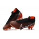 Scarpe da Calcio Nike Mercurial Superfly 7 Elite FG -Nero Bianco Cremisi Hyper