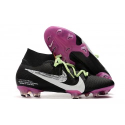 Scarpe da Calcio Nike Mercurial Superfly 7 Elite FG -Nero Viola Bianco