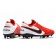 Nike Tiempo Legend 8 Elite FG Scarpa da Calcio - Rosso Bianco Nero