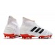 Scarpe da Calcio adidas Predator 19.1 FG - Bianco
