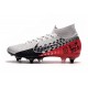 Nike Mercurial Superfly 7 Elite SG Pro AC Neymar Cromo Nero Rosso Orbita Platino