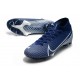 Scarpe da Calcio Nike Mercurial Superfly 7 Elite FG -Blu Bianco