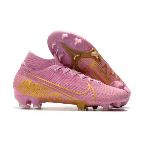 Scarpe da Calcio Nike Mercurial Superfly 7 Elite FG - Rosa Oro